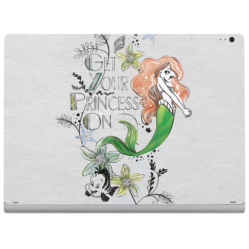 Disney The Little Mermaid Ariel and Flounder Art Surface Book 2 15in Skin
